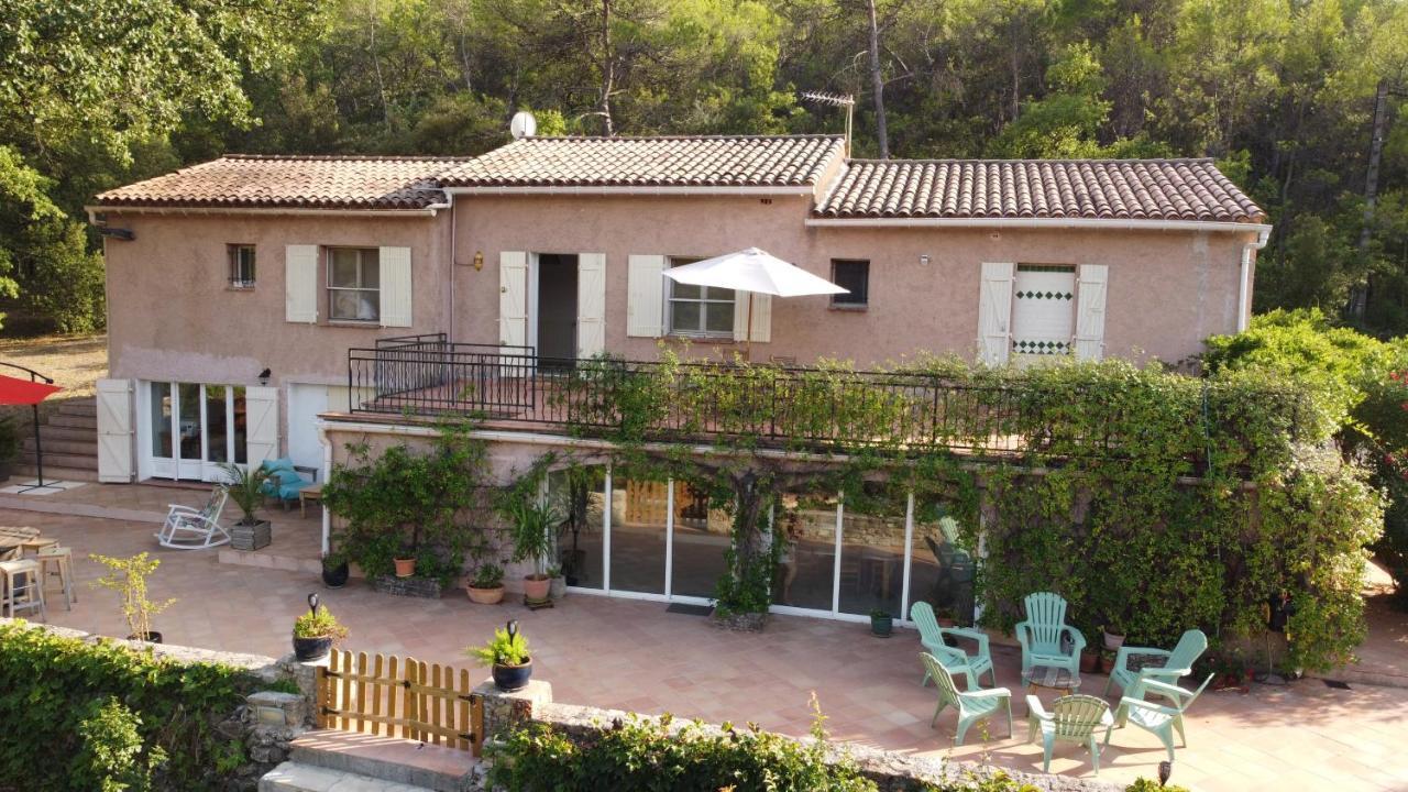 Natur & Jasmin Chambres D'Hotes Naturistes En Provence ลอร์เกส ภายนอก รูปภาพ