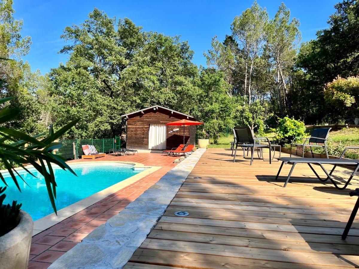 Natur & Jasmin Chambres D'Hotes Naturistes En Provence ลอร์เกส ภายนอก รูปภาพ