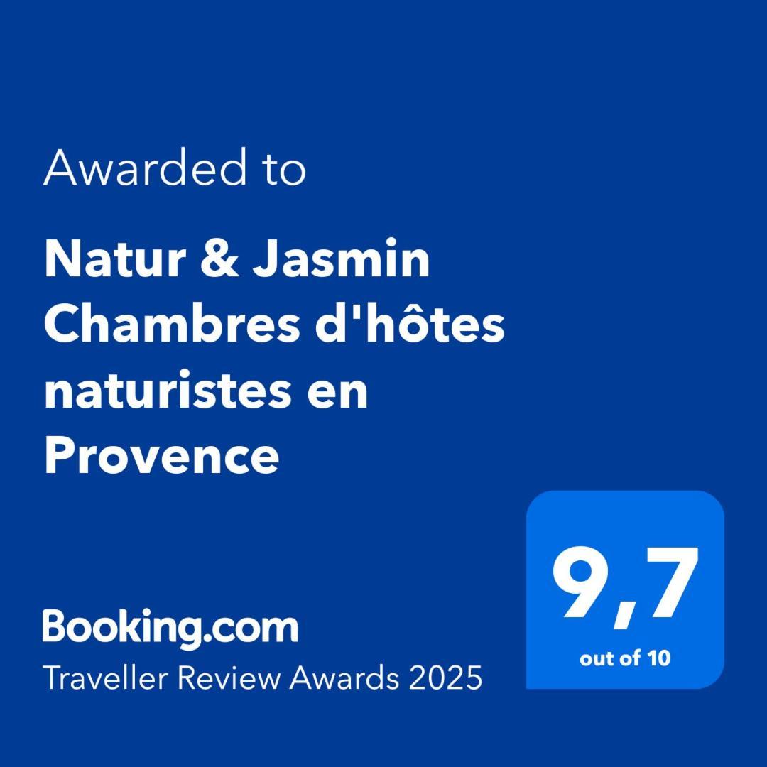 Natur & Jasmin Chambres D'Hotes Naturistes En Provence ลอร์เกส ภายนอก รูปภาพ